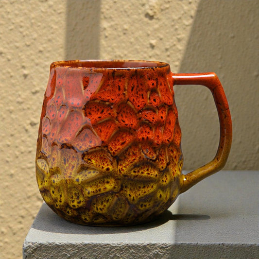 'Amber Cells' 16oz Mug